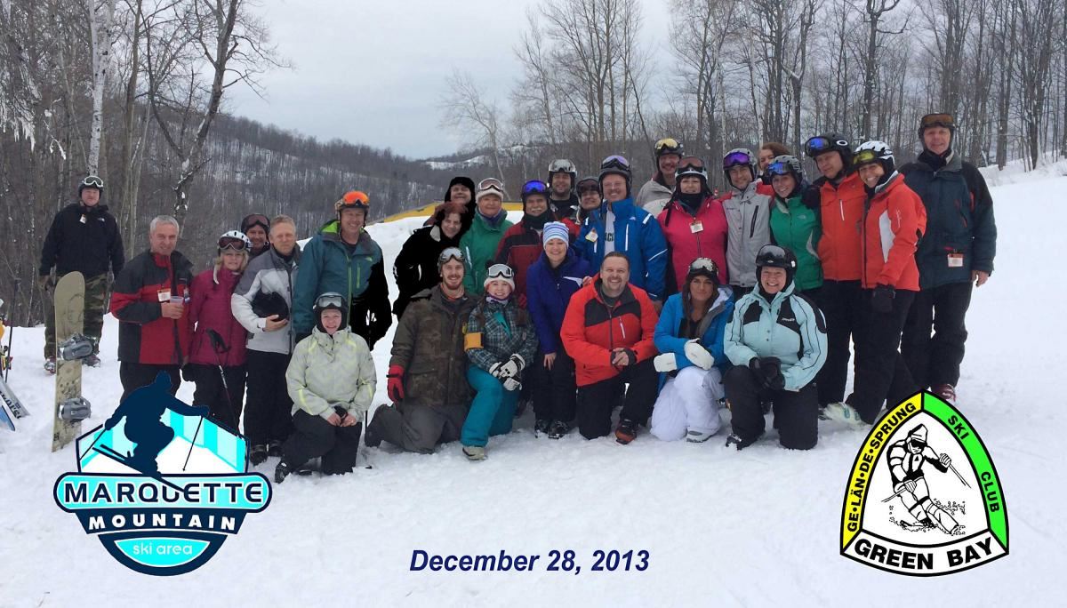 Marquette Mountain Gelandesprung Ski Club Trip 